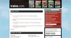 Desktop Screenshot of cs.trains.com