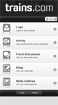 Mobile Screenshot of cs.trains.com