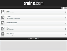 Tablet Screenshot of cs.trains.com