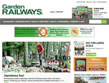 Tablet Screenshot of grw.trains.com
